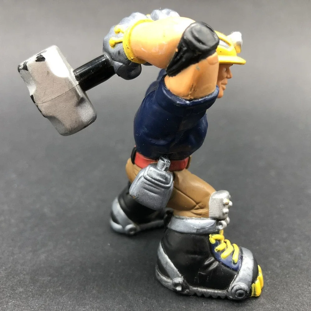 Fisher Price Rescue Heroes Jack Hammer G2884 Construction Figure 2003 2-5/8